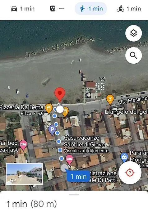 Holiday home Casa Vacanze Sabbie Di Giove Patti Italy